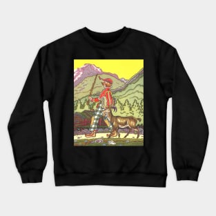 Vintage Fairy Tales, The Boy and the North Wind Crewneck Sweatshirt